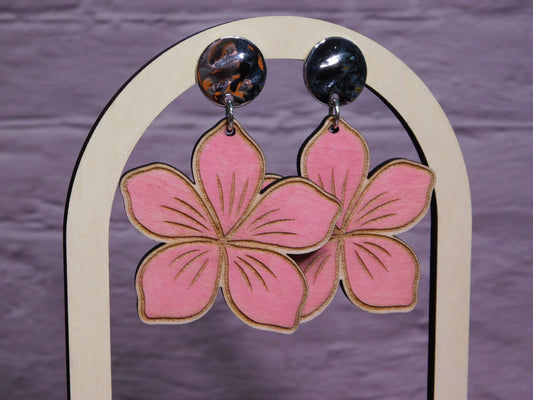 Flower Earrings-Rogue Magnolia Custom Designs