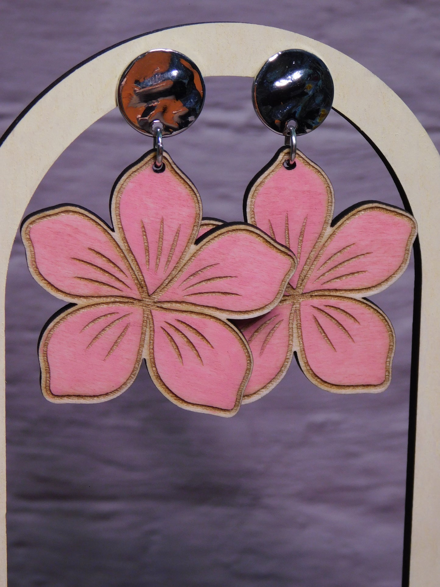 Flower Earrings-Rogue Magnolia Custom Designs
