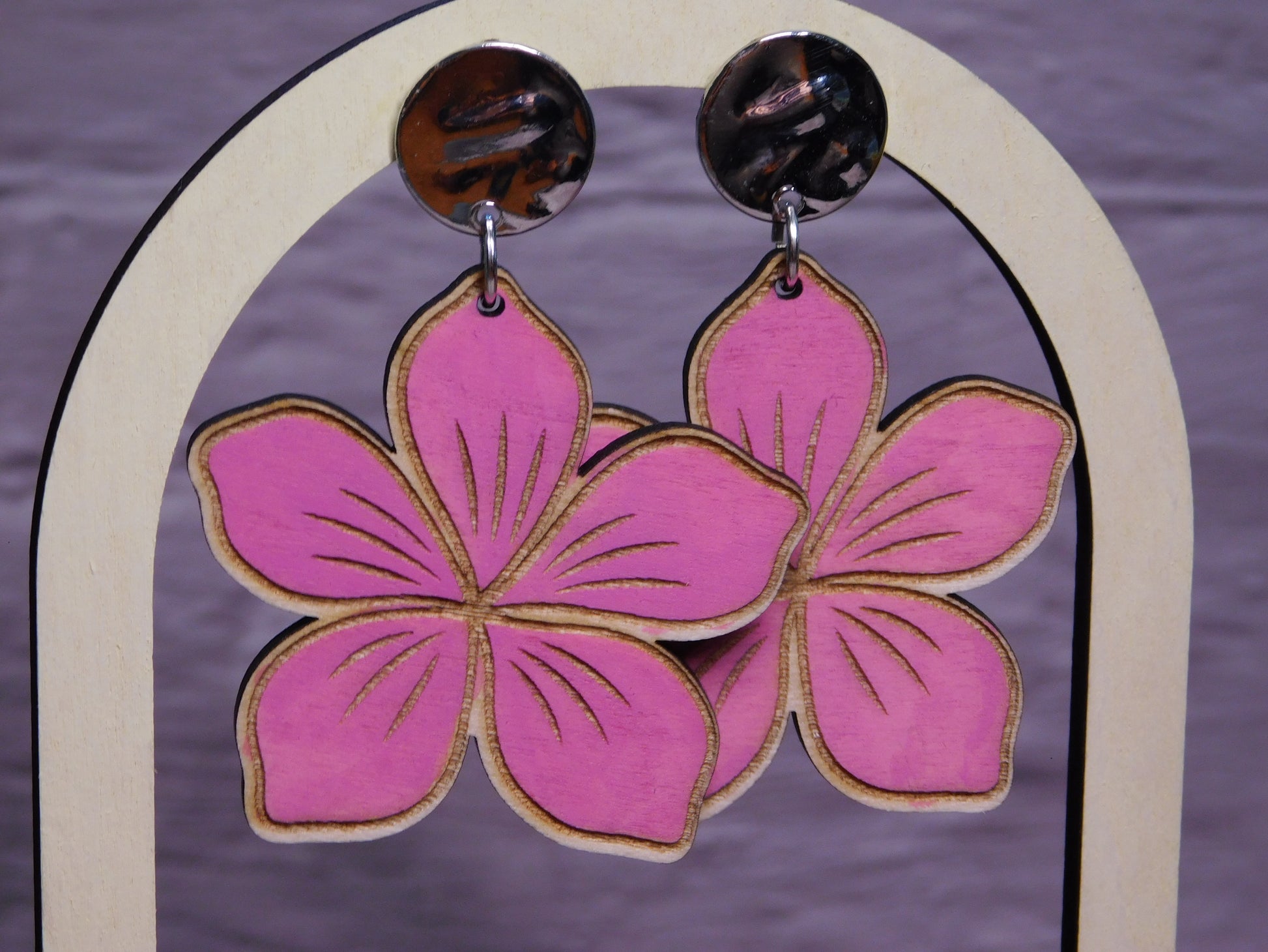 Flower Earrings-Rogue Magnolia Custom Designs