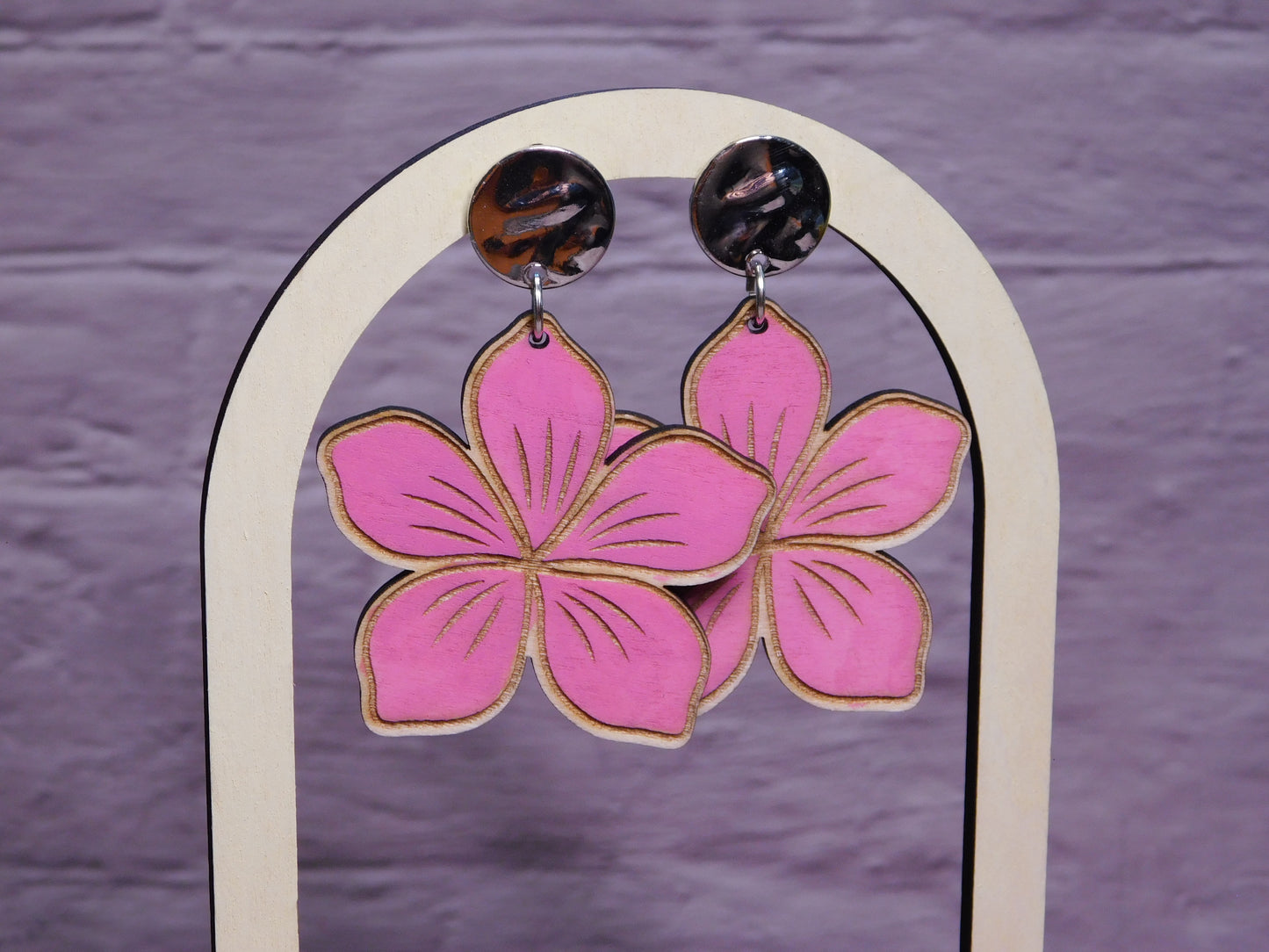 Flower Earrings-Rogue Magnolia Custom Designs
