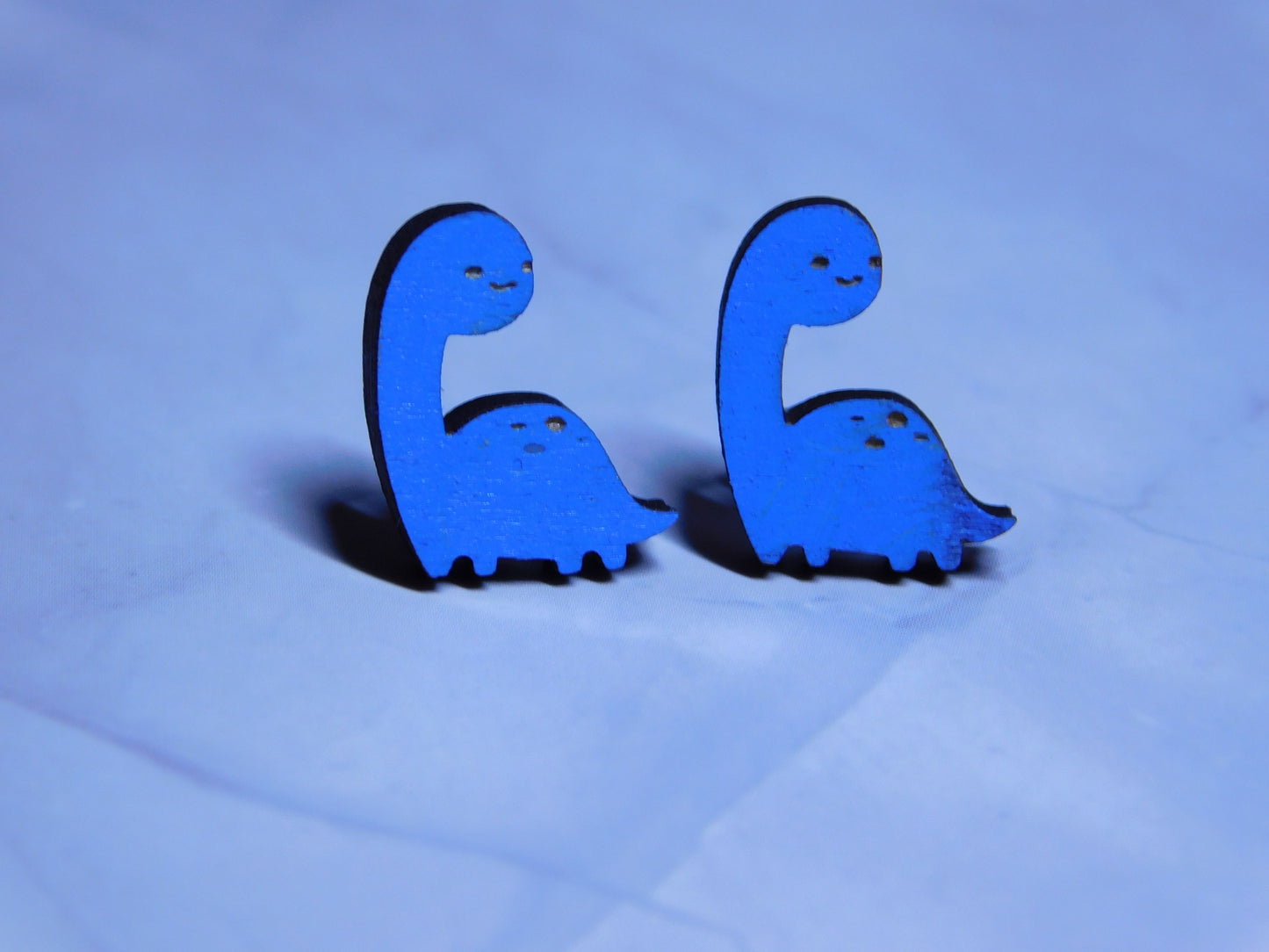 Dino Stud Earrings-Rogue Magnolia Custom Designs