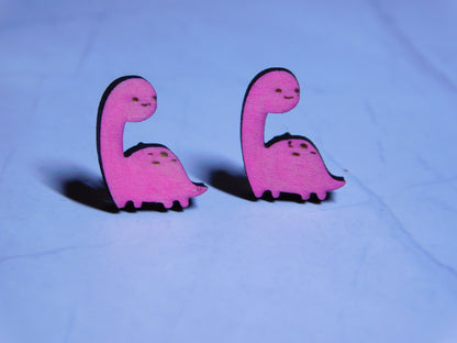 Dino Stud Earrings-Rogue Magnolia Custom Designs