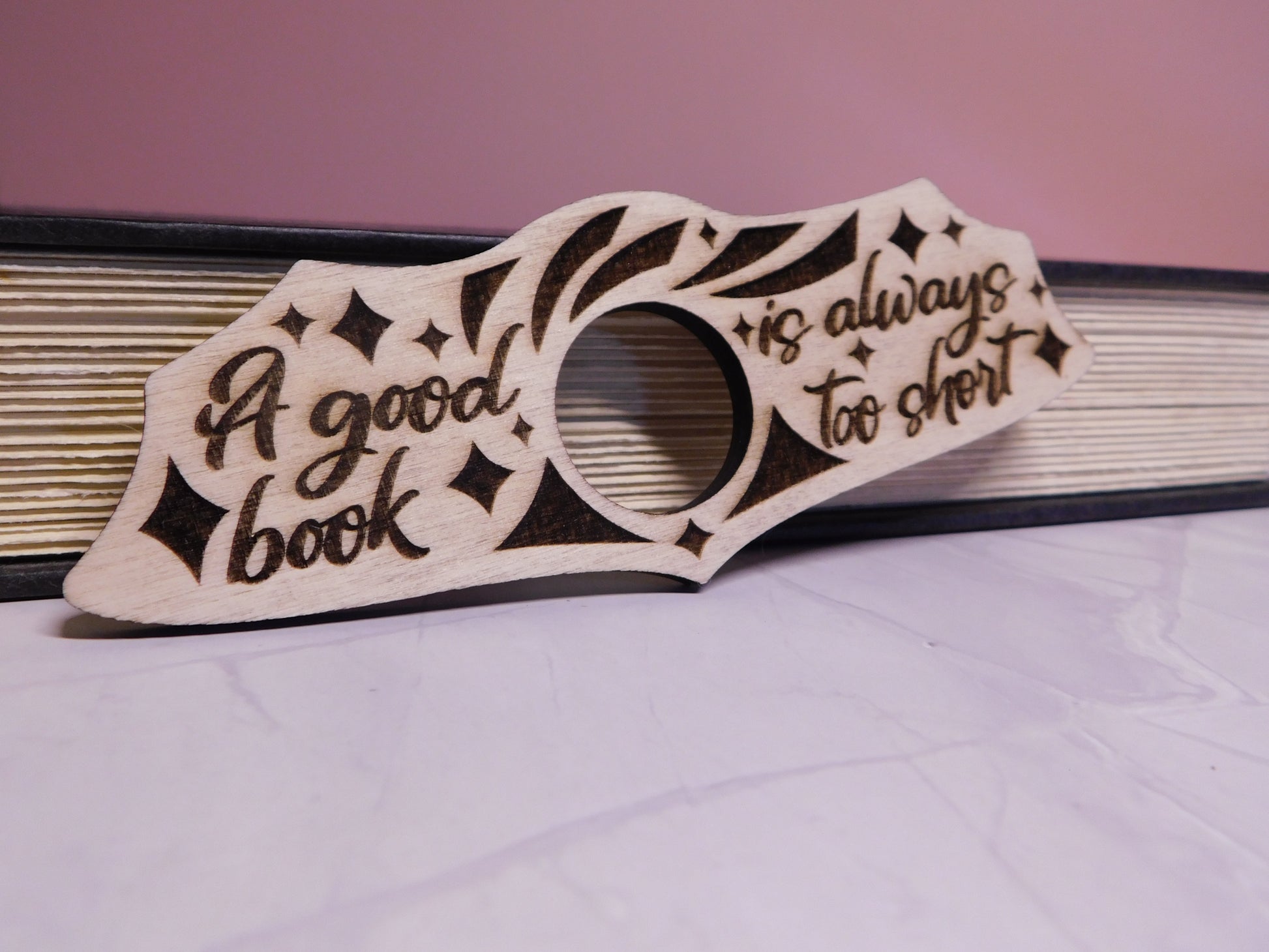 Thumb Book Page Holder-Rogue Magnolia Custom Designs