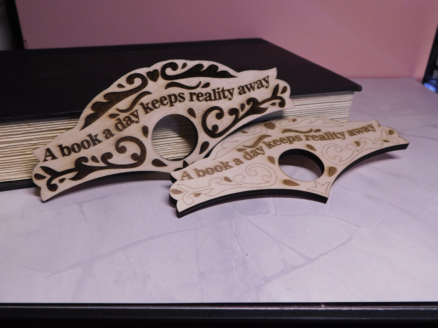 Thumb Book Page Holder-Rogue Magnolia Custom Designs