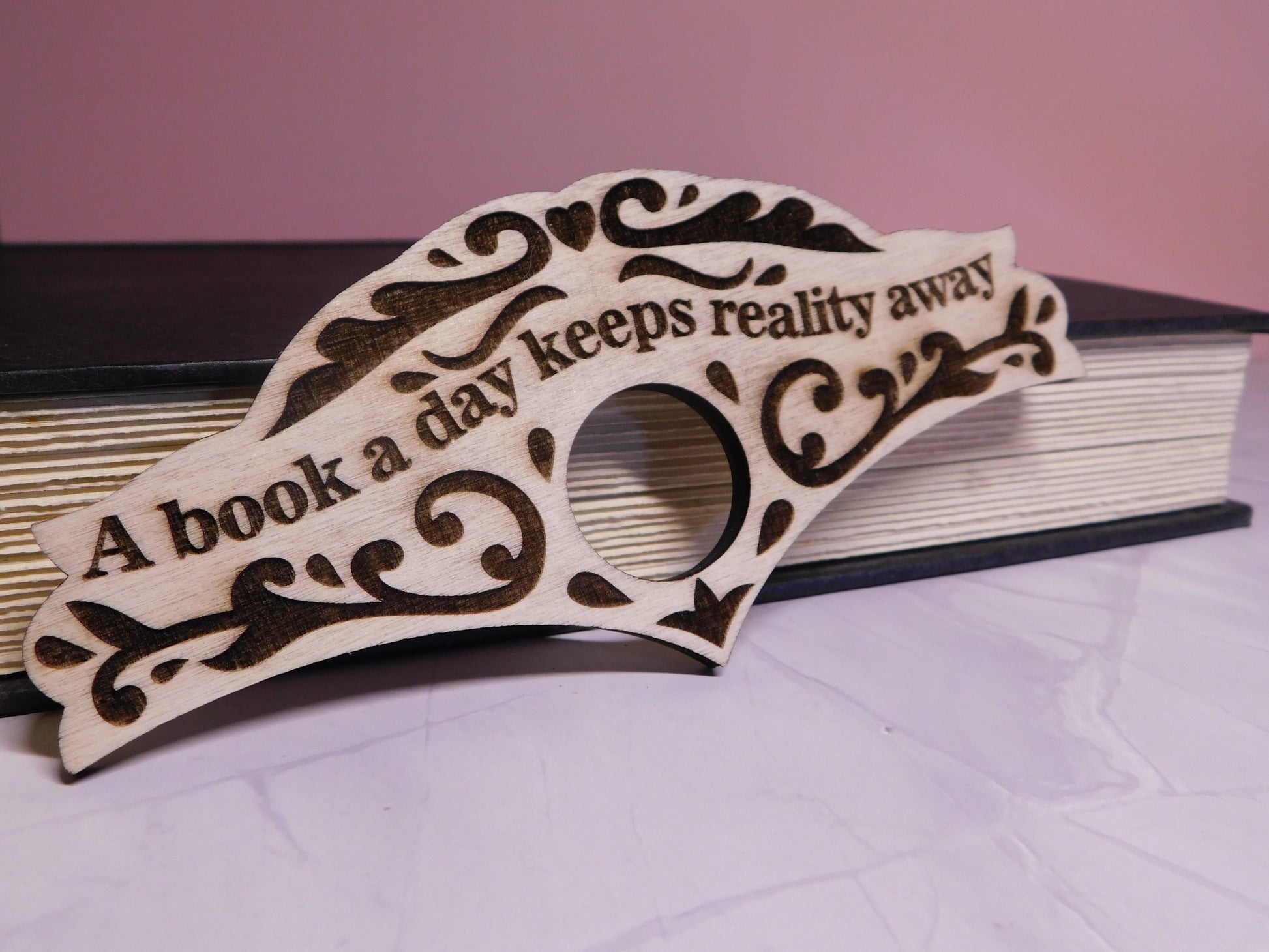 Thumb Book Page Holder-Rogue Magnolia Custom Designs