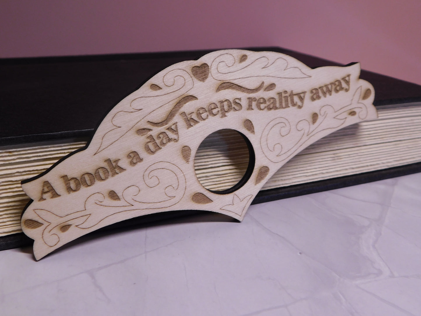 Thumb Book Page Holder-Rogue Magnolia Custom Designs