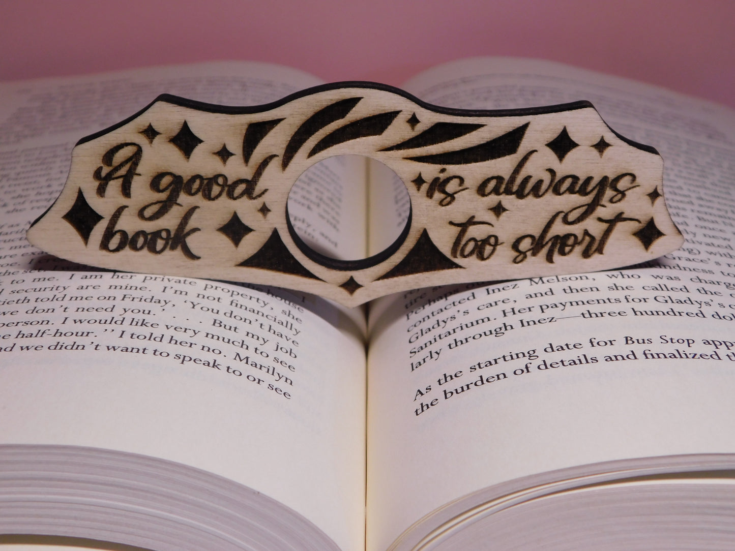 Thumb Book Page Holder-Rogue Magnolia Custom Designs