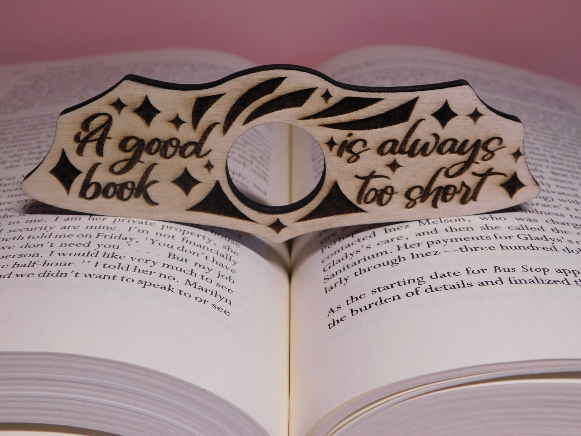 Thumb Book Page Holder-Rogue Magnolia Custom Designs