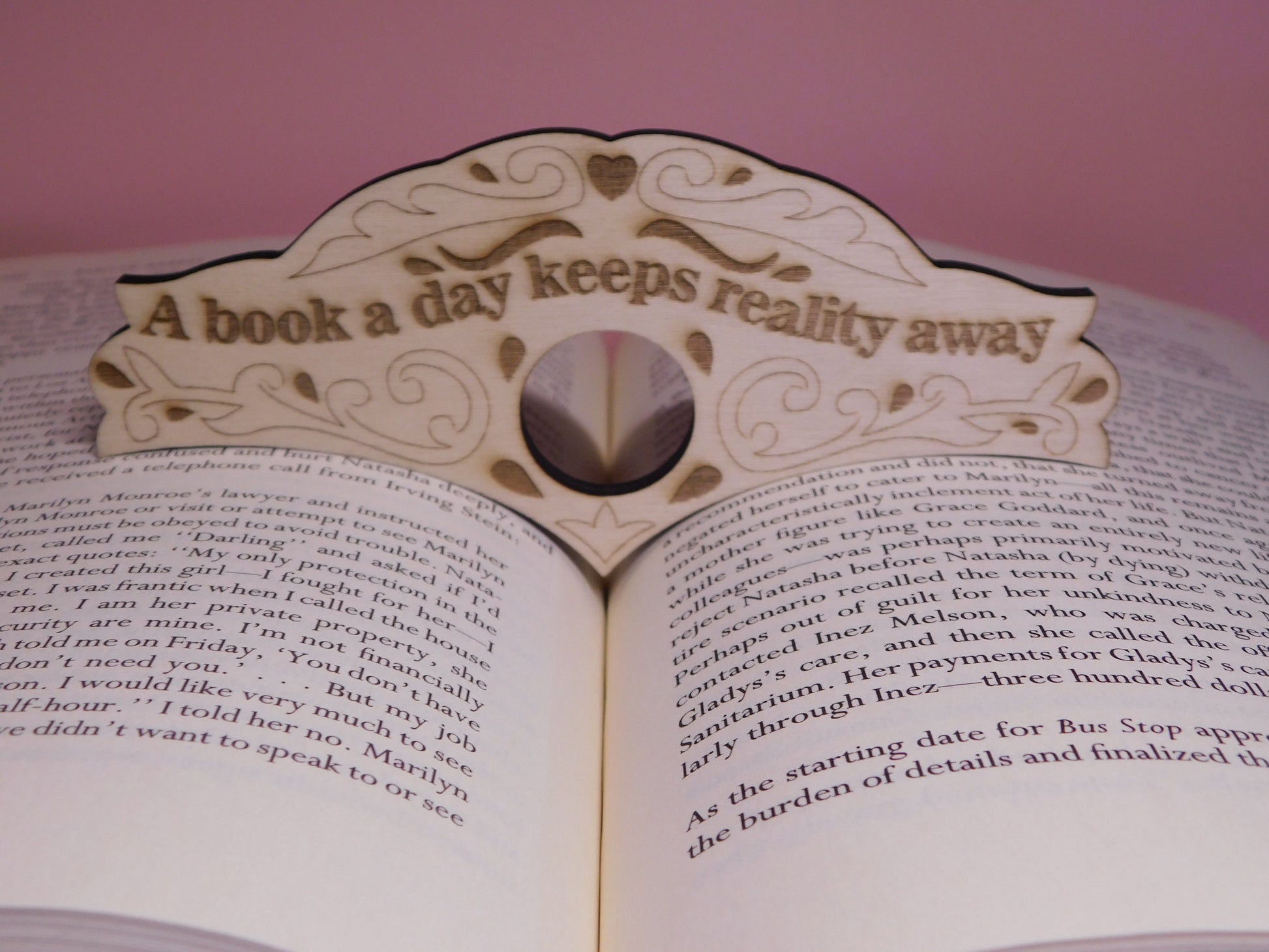 Thumb Book Page Holder-Rogue Magnolia Custom Designs