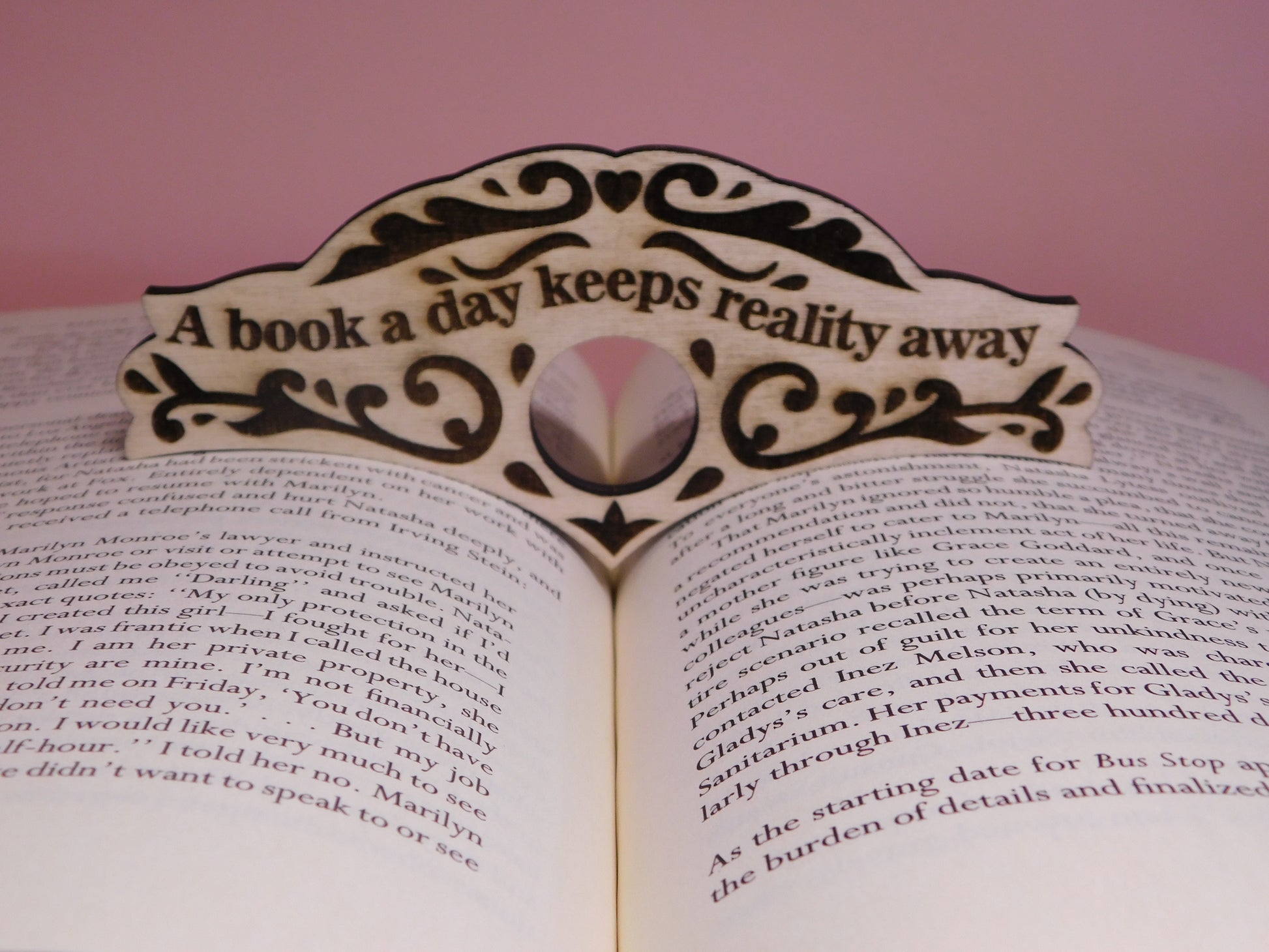 Thumb Book Page Holder-Rogue Magnolia Custom Designs