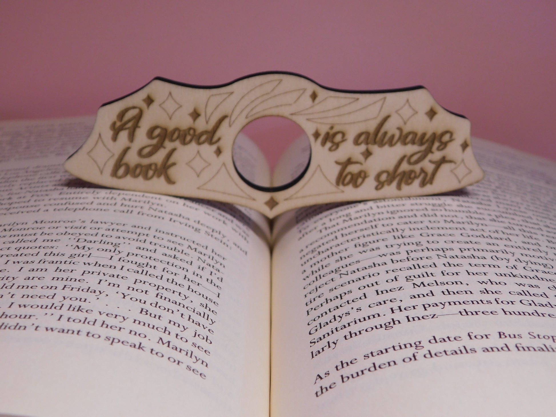 Thumb Book Page Holder-Rogue Magnolia Custom Designs
