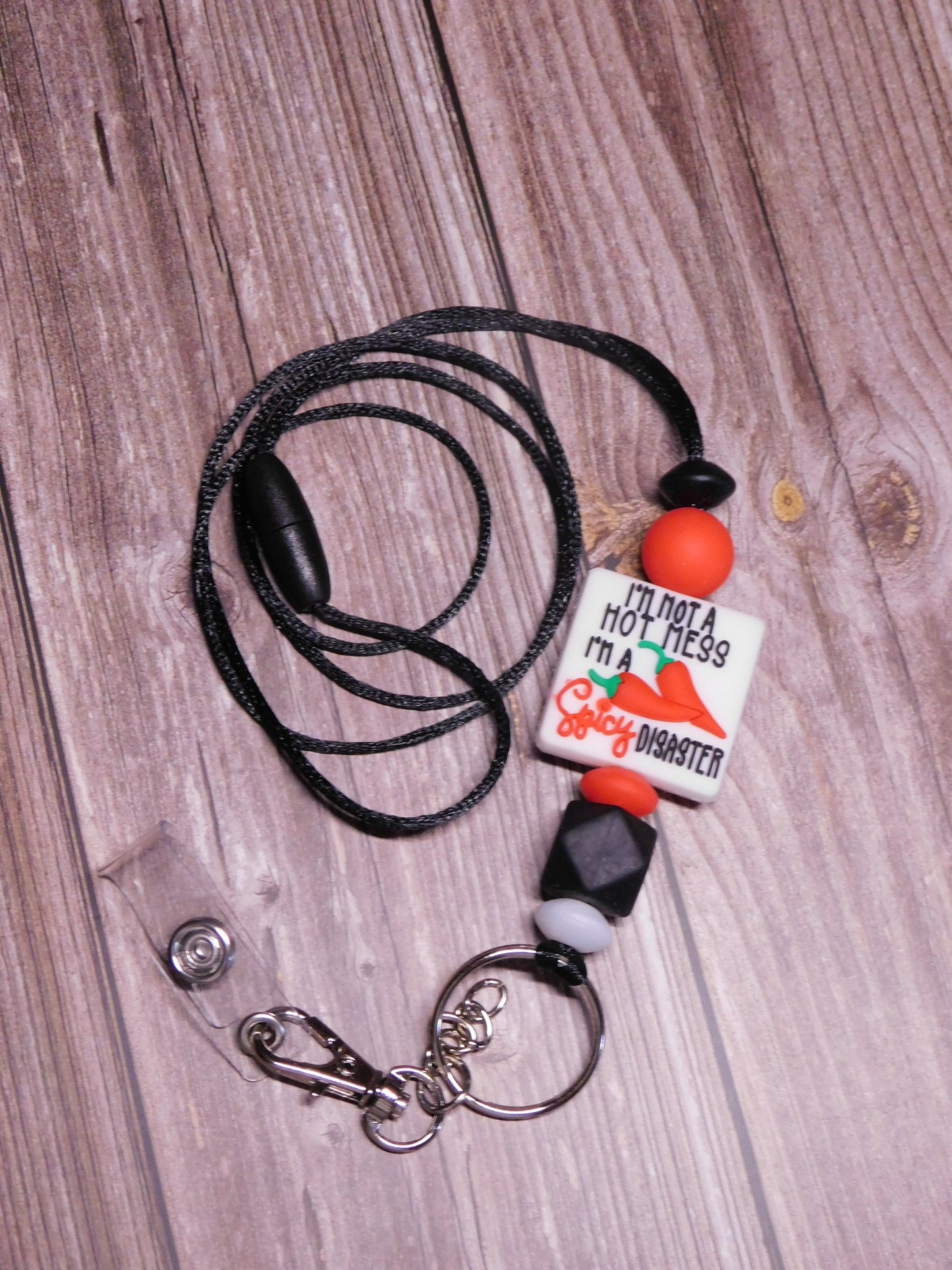 Beaded Lanyards-Rogue Magnolia Custom Designs