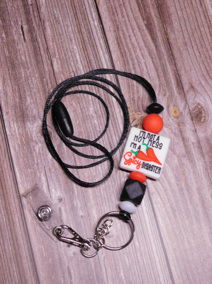 Beaded Lanyards-Rogue Magnolia Custom Designs