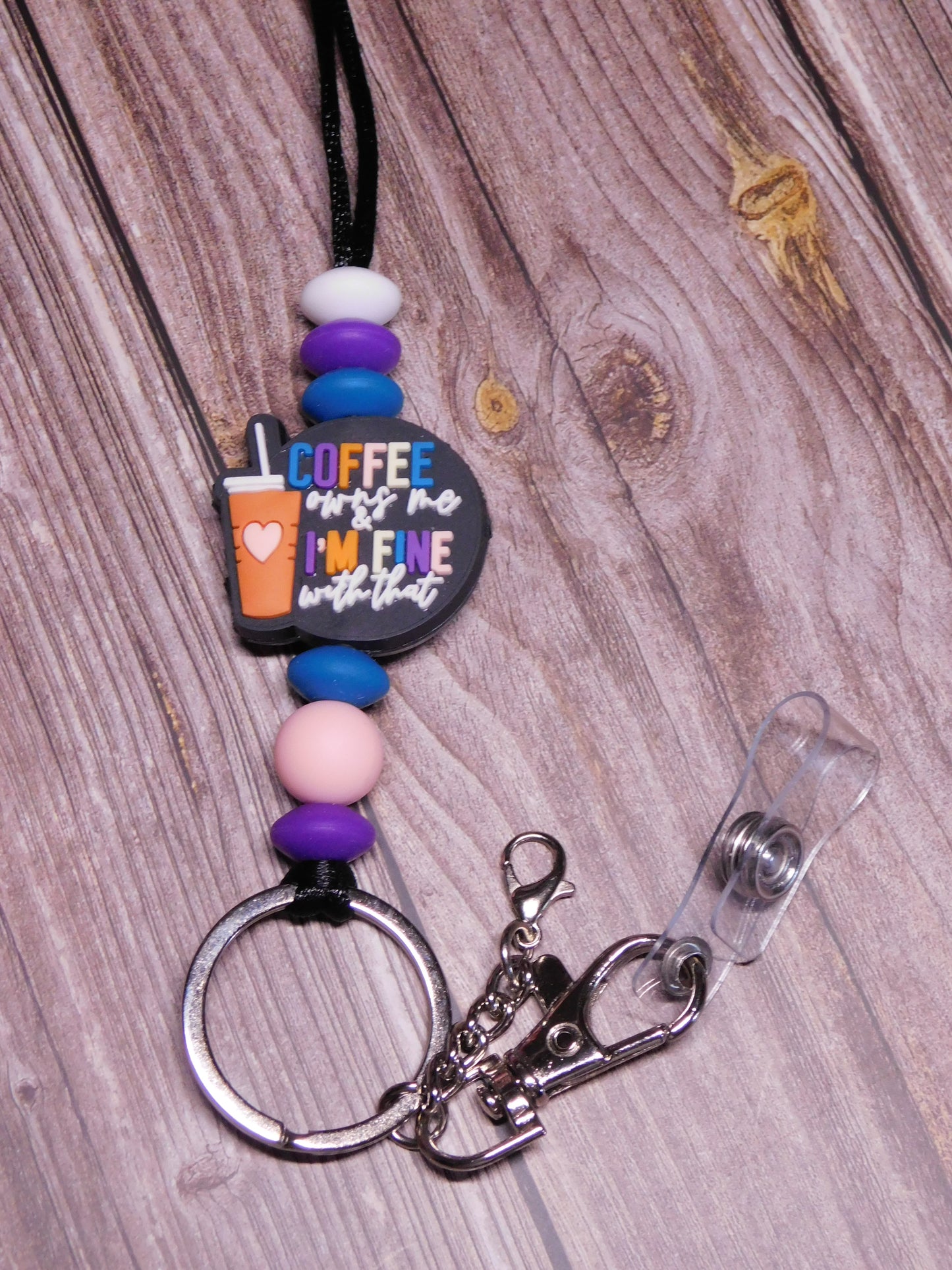 Beaded Lanyards-Rogue Magnolia Custom Designs