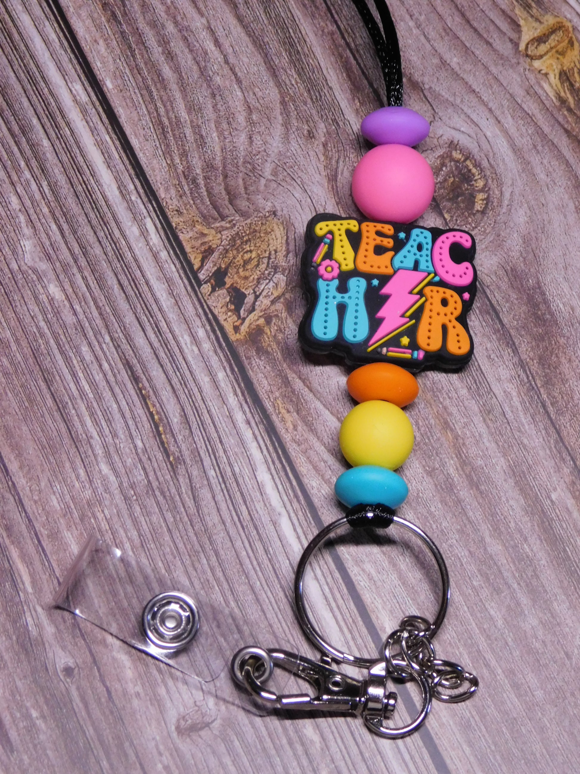 Beaded Lanyards-Rogue Magnolia Custom Designs