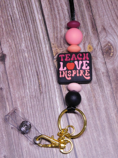Beaded Lanyards-Rogue Magnolia Custom Designs