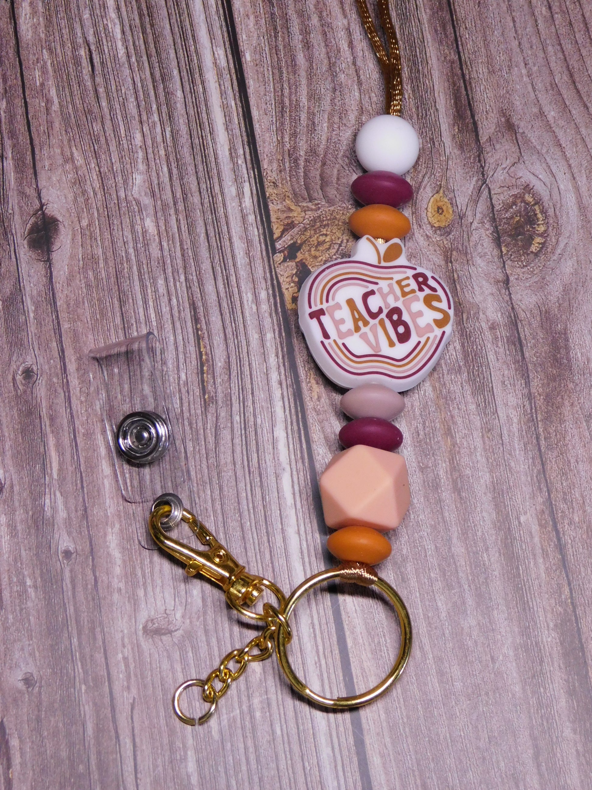 Beaded Lanyards-Rogue Magnolia Custom Designs