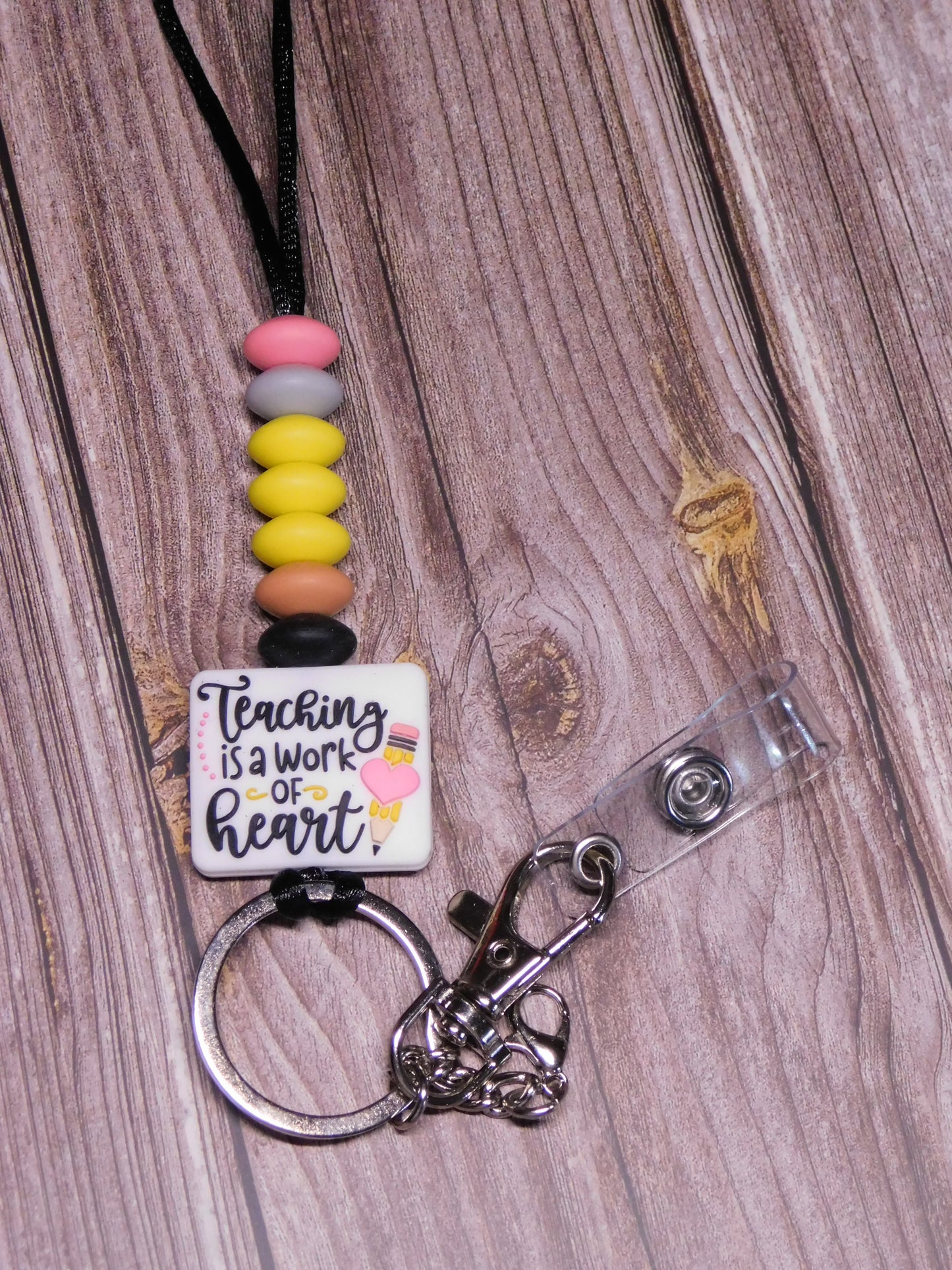 Beaded Lanyards-Rogue Magnolia Custom Designs