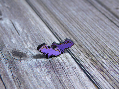 Bat Stud Earrings-Rogue Magnolia Custom Designs
