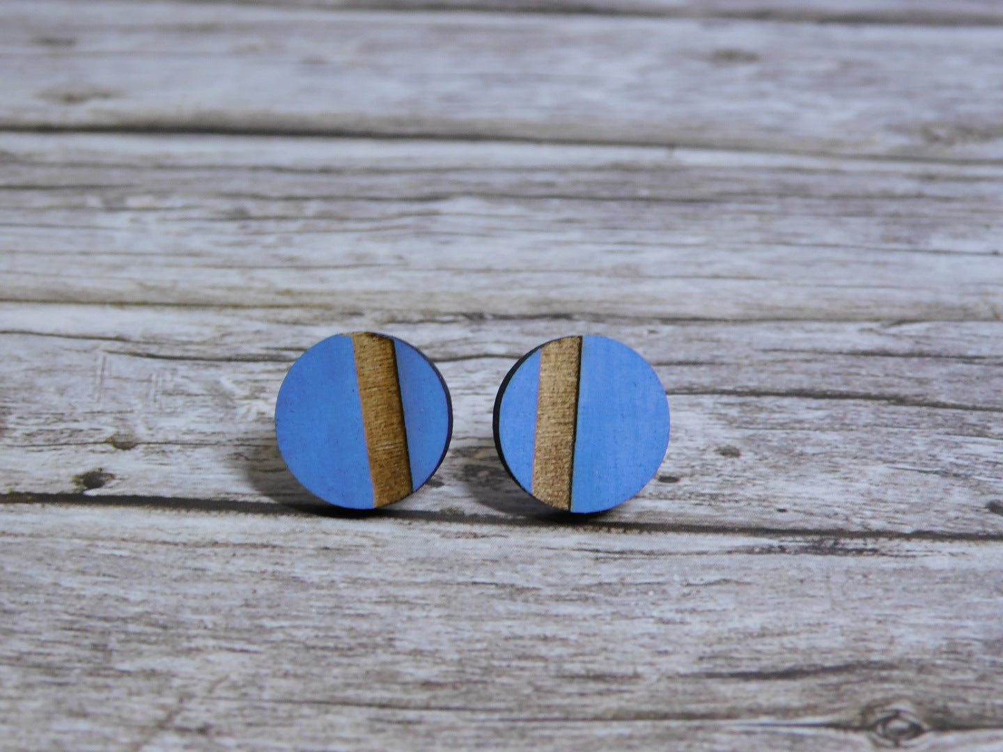 Lined Simplicity Stud Earrings-Rogue Magnolia Custom Designs