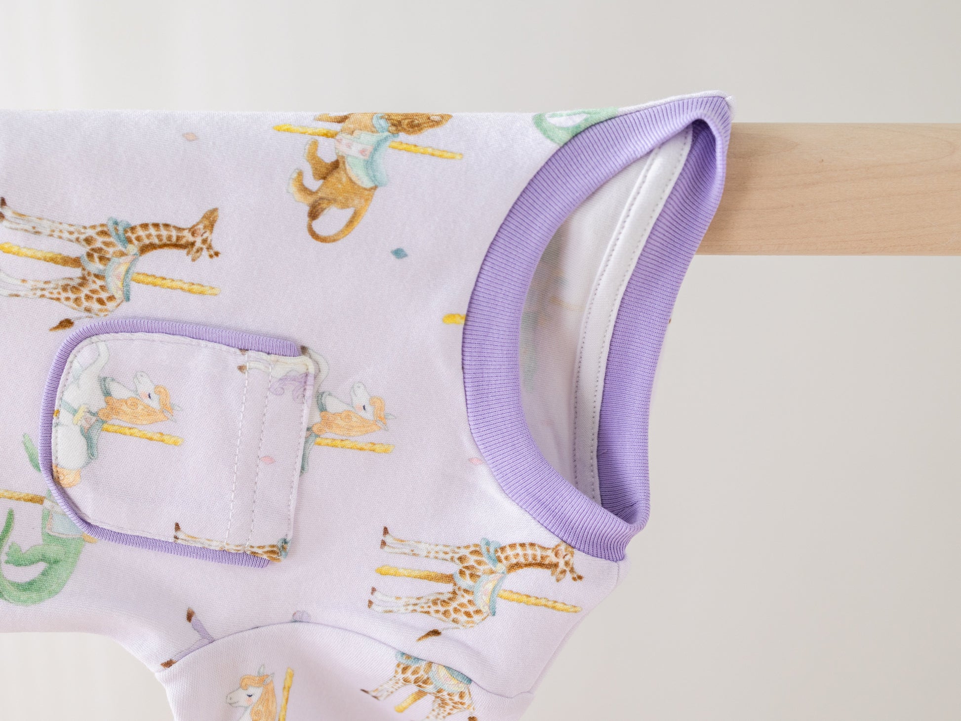 Round & Round We Go Organic Cotton Pajamas-Rogue Magnolia Custom Designs