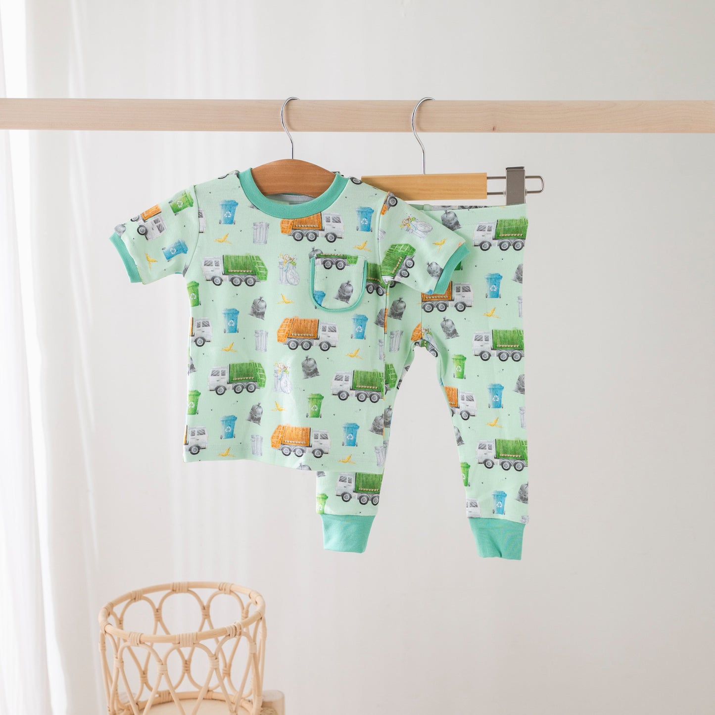 Loads of Fun Organic Cotton Pajamas-Rogue Magnolia Custom Designs