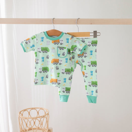 Loads of Fun Organic Cotton Pajamas-Rogue Magnolia Custom Designs