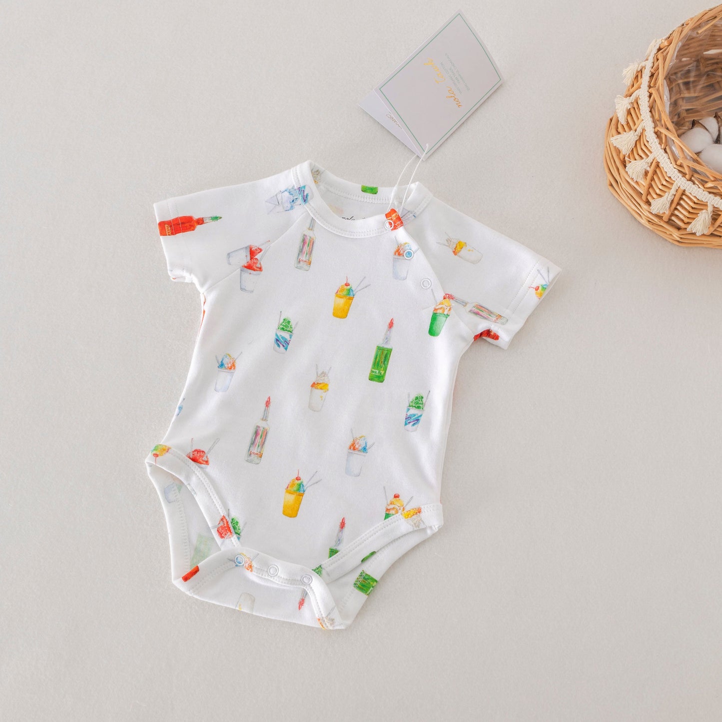 Sugar, Ice, & Everything Nice Organic Cotton Onesie-Rogue Magnolia Custom Designs