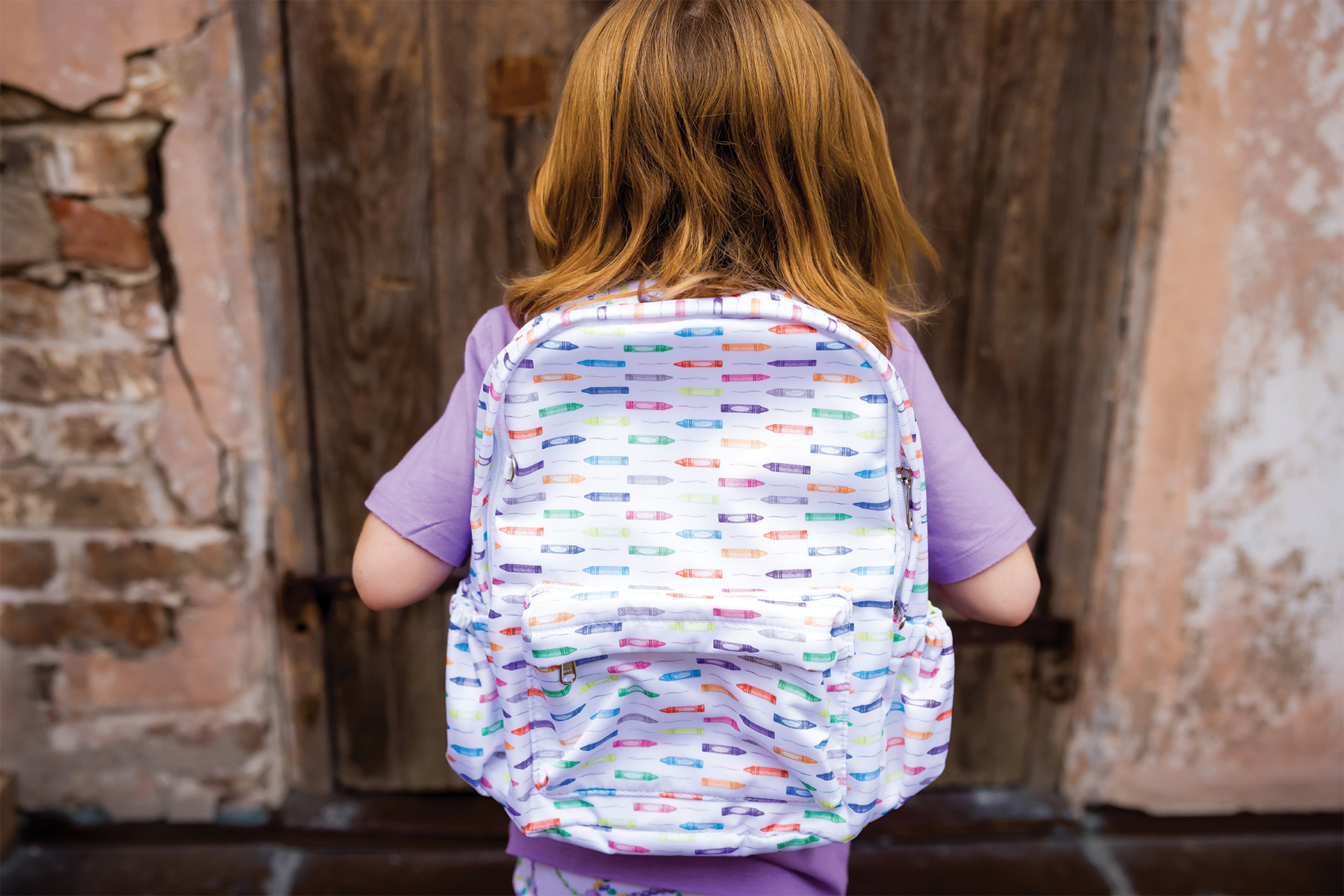 You Color My World Kid's Backpack-Rogue Magnolia Custom Designs