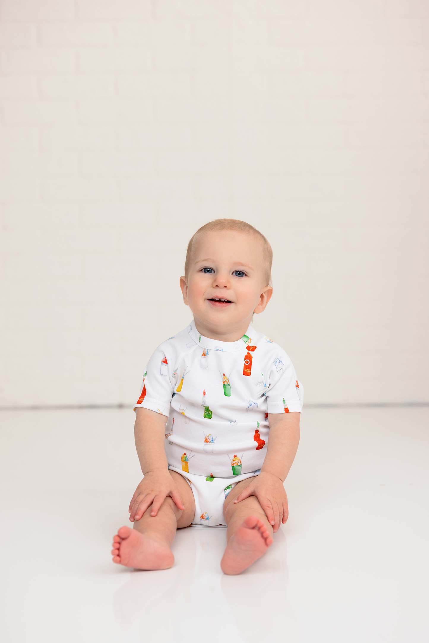 Sugar, Ice, & Everything Nice Organic Cotton Onesie-Rogue Magnolia Custom Designs