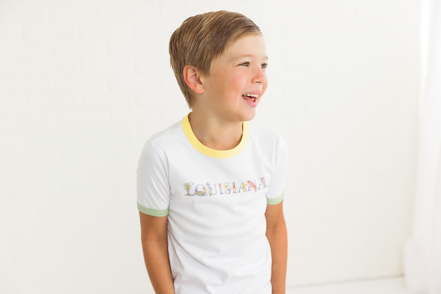 Lil' Louisiana Organic Cotton Tee-Rogue Magnolia Custom Designs