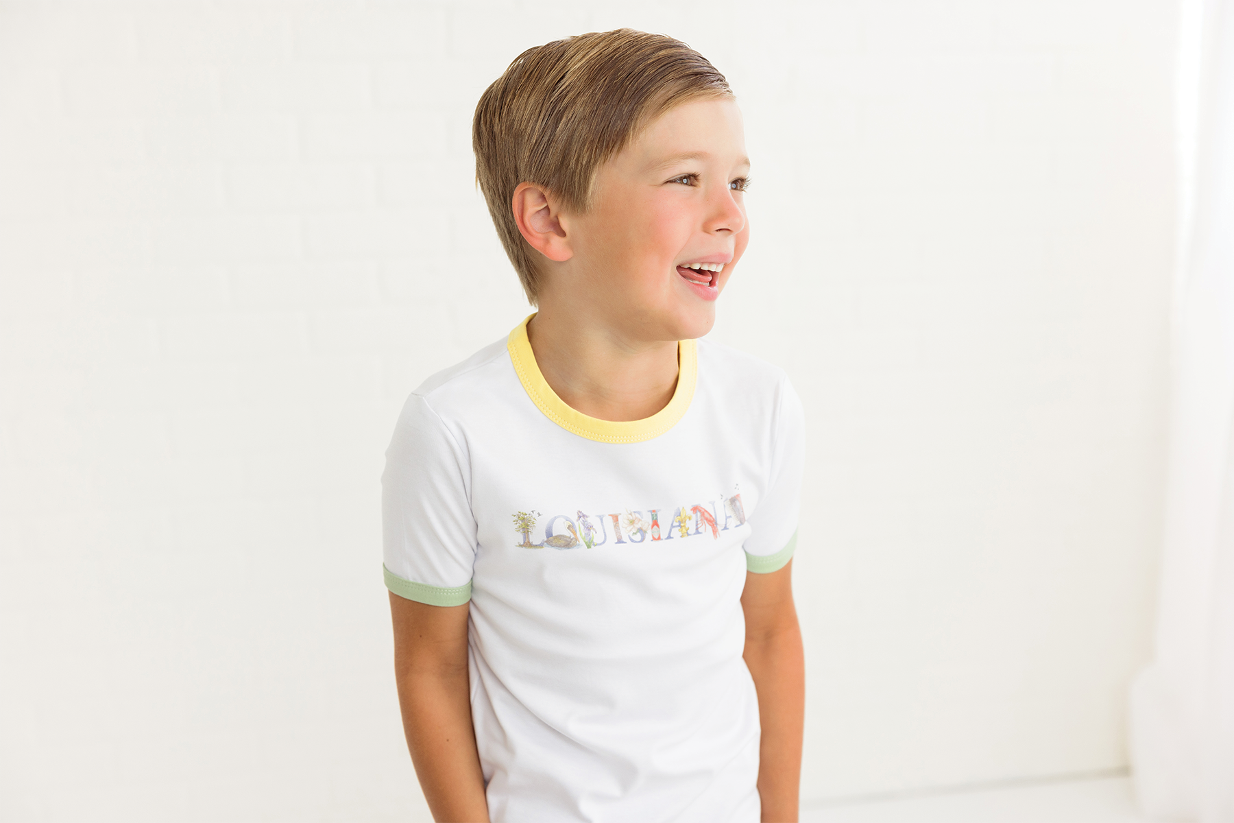 Lil' Louisiana Organic Cotton Tee-Rogue Magnolia Custom Designs