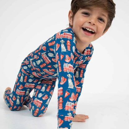Fireman Pajama Lounge Set
