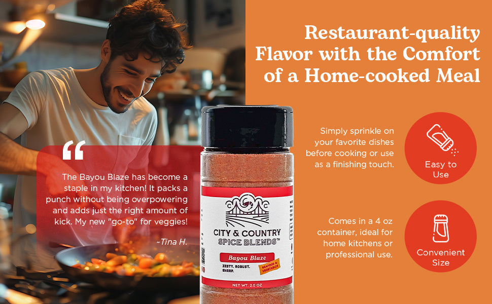 Bayou Blaze Cajun Seasoning-Rogue Magnolia Custom Designs