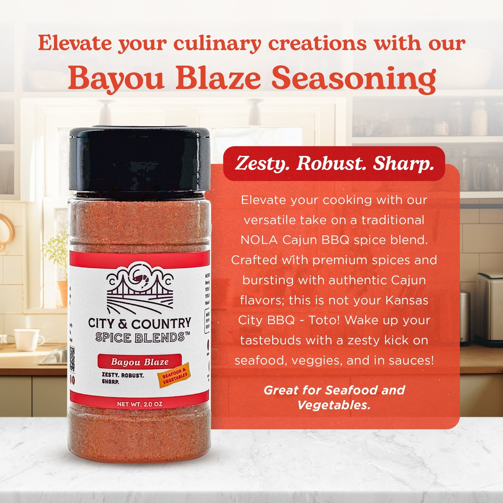 Bayou Blaze Cajun Seasoning-Rogue Magnolia Custom Designs