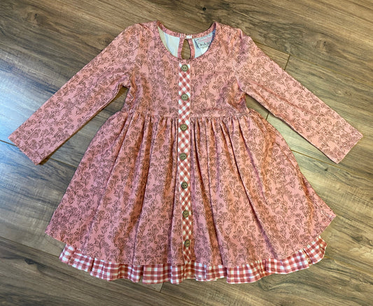 Pink Floral Dress
