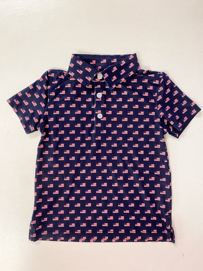 Old Glory Polo – Boys Performance Polo Shirt