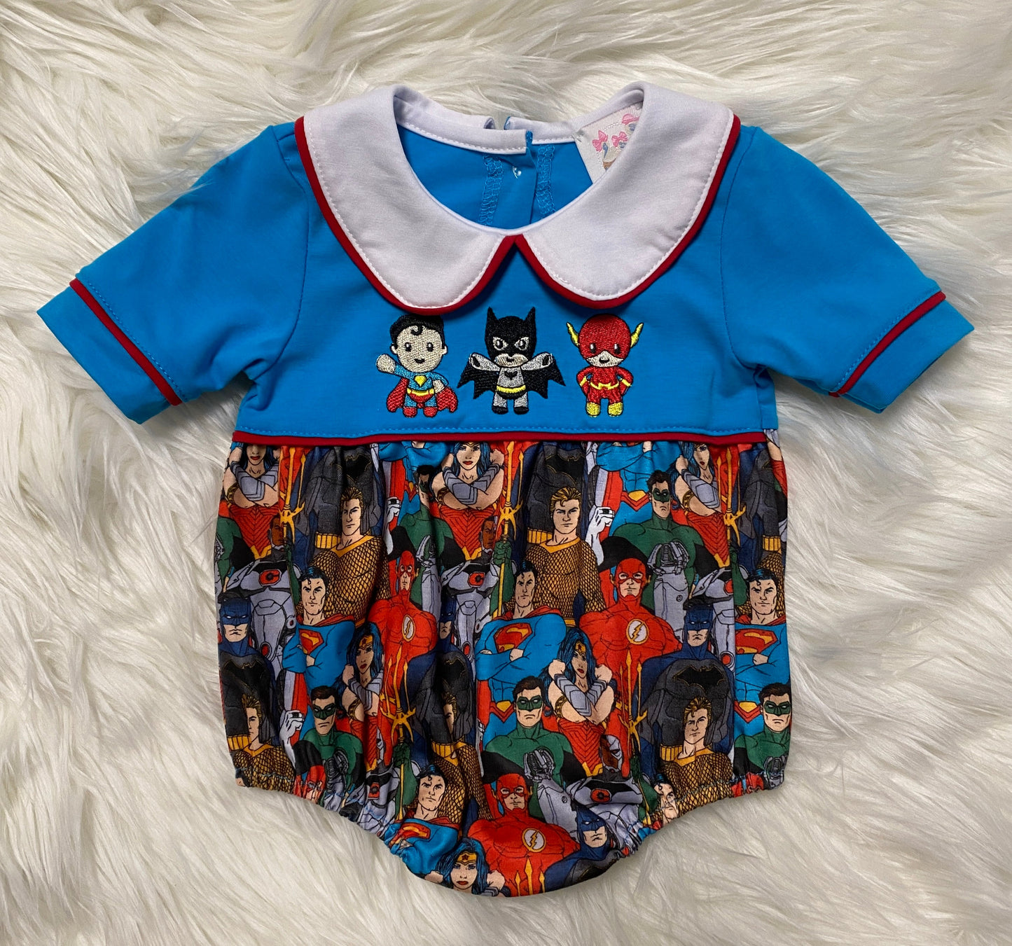 DC Heros embroidery outfits