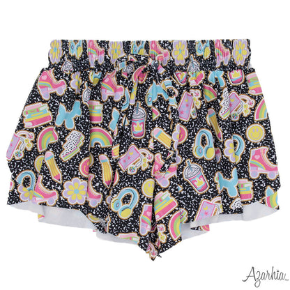 Composition Collage Butterfly Short