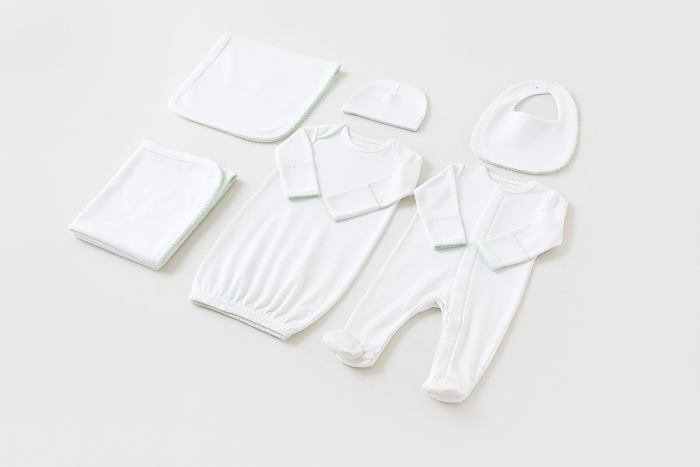 Green Newborn Take Me Home Set-Rogue Magnolia Custom Designs