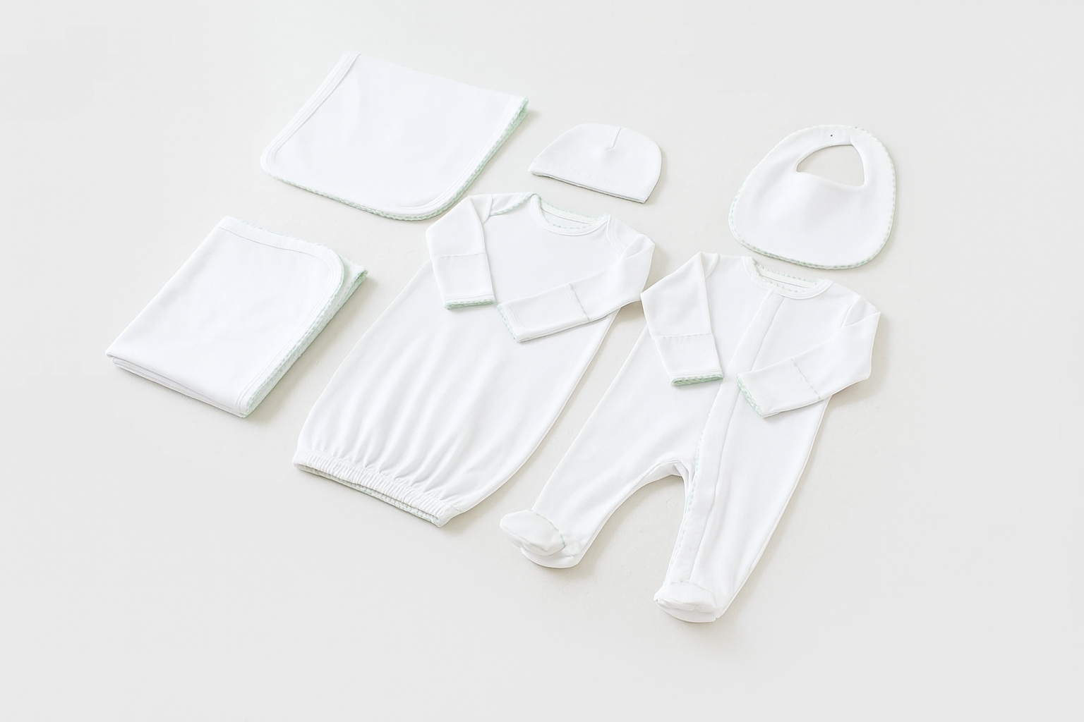 Green Newborn Take Me Home Set-Rogue Magnolia Custom Designs
