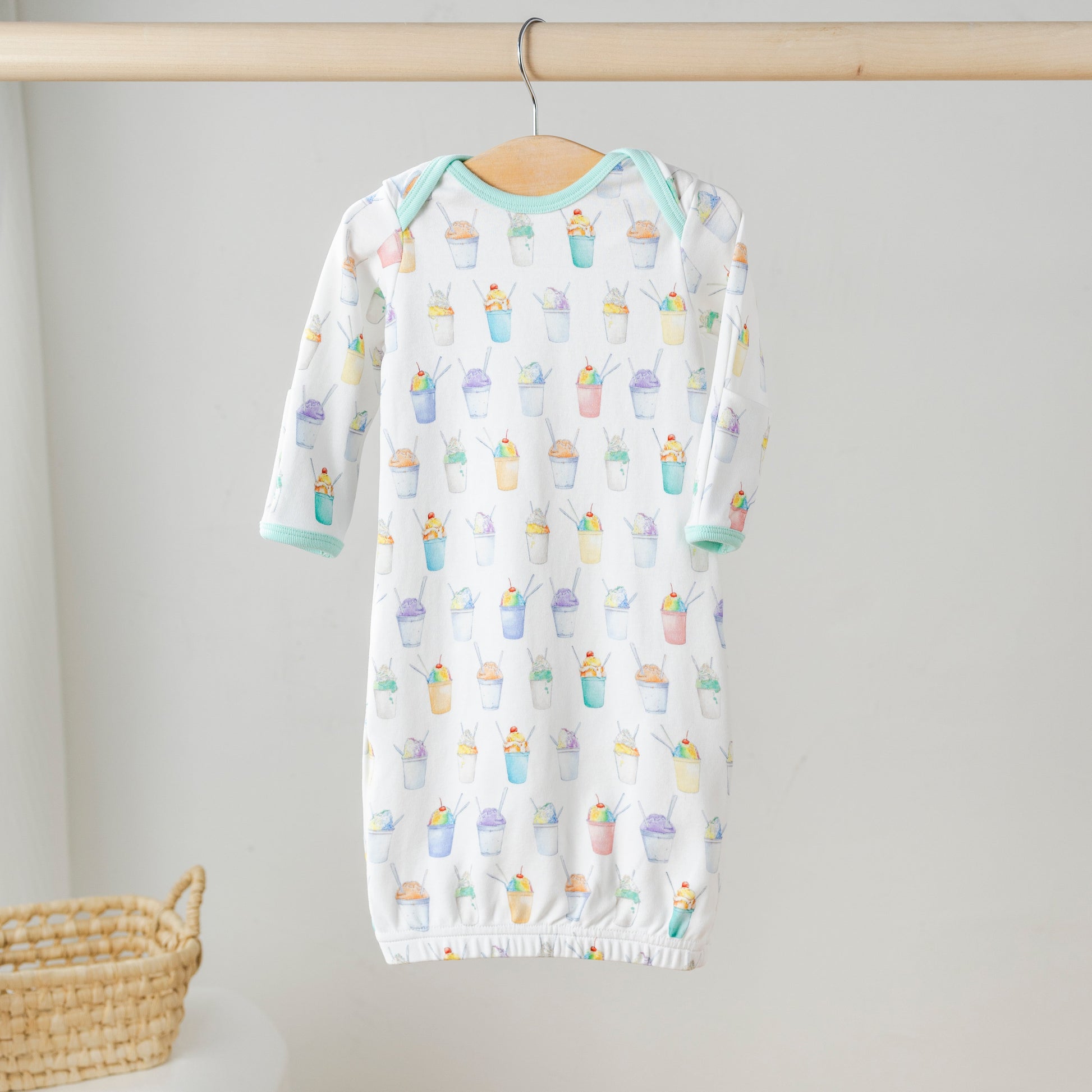 Snoball Organic Cotton Pajama Set-Rogue Magnolia Custom Designs