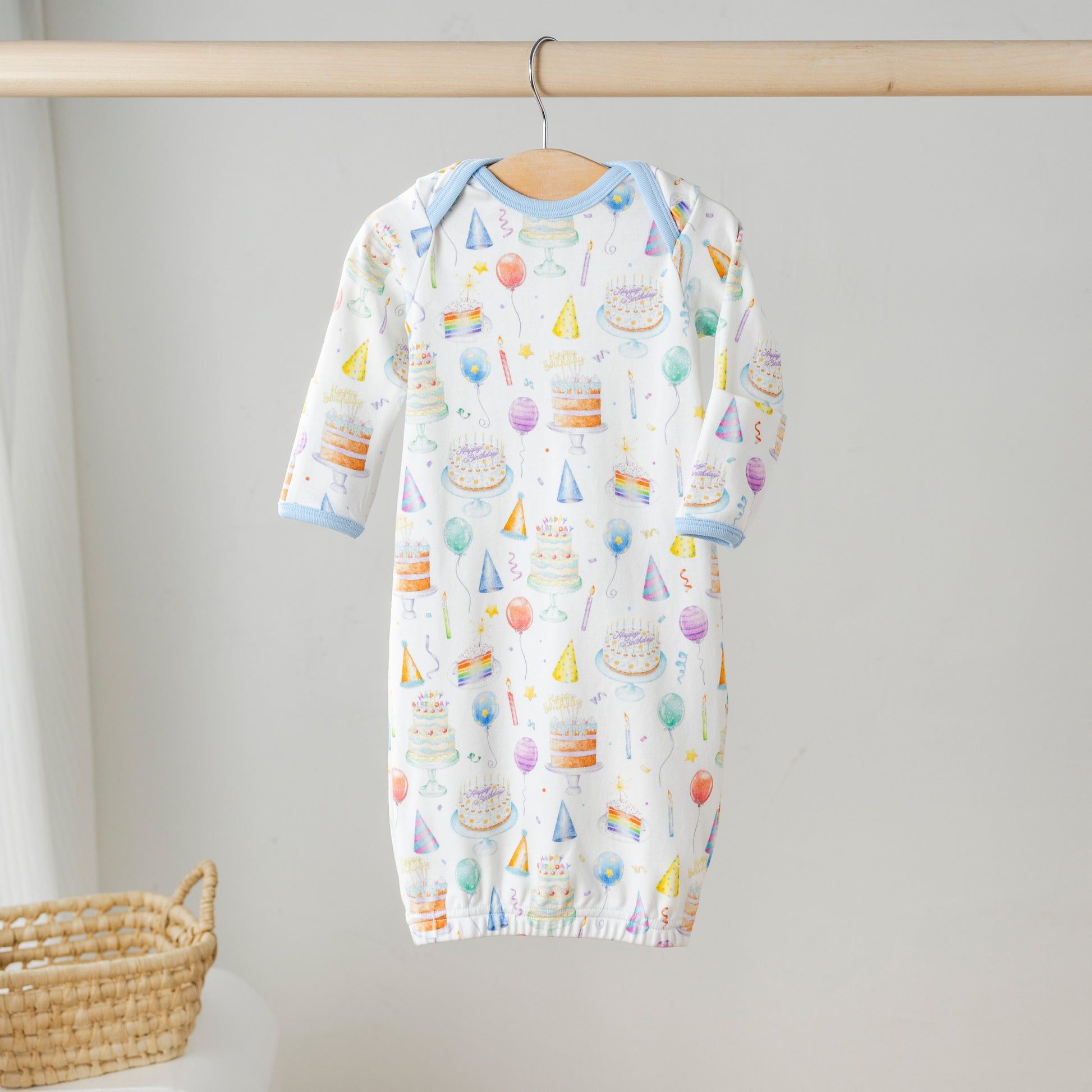 Happy Birthday Organic Cotton Pajama Set-Rogue Magnolia Custom Designs