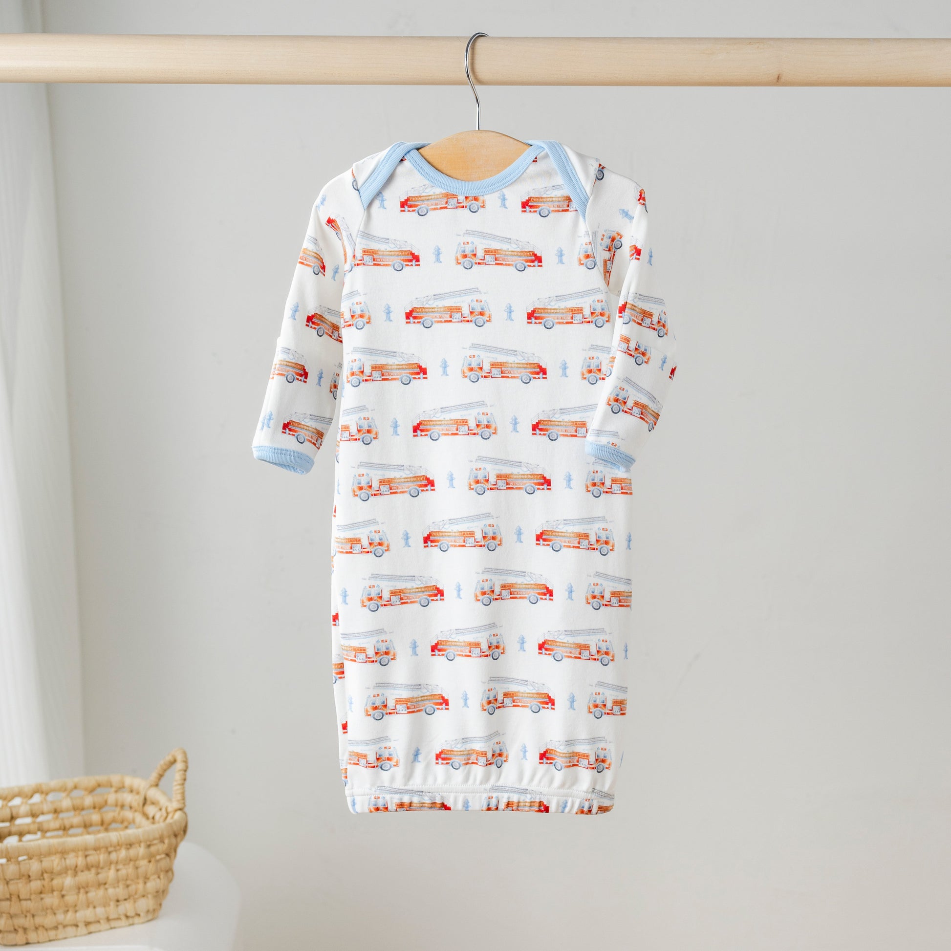 Heroes on Wheels Organic Cotton Pajama Set-Rogue Magnolia Custom Designs