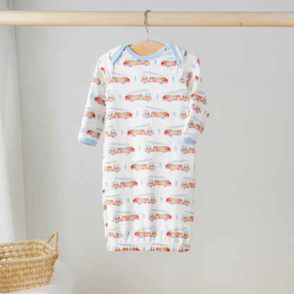 Heroes on Wheels Organic Cotton Pajama Set-Rogue Magnolia Custom Designs