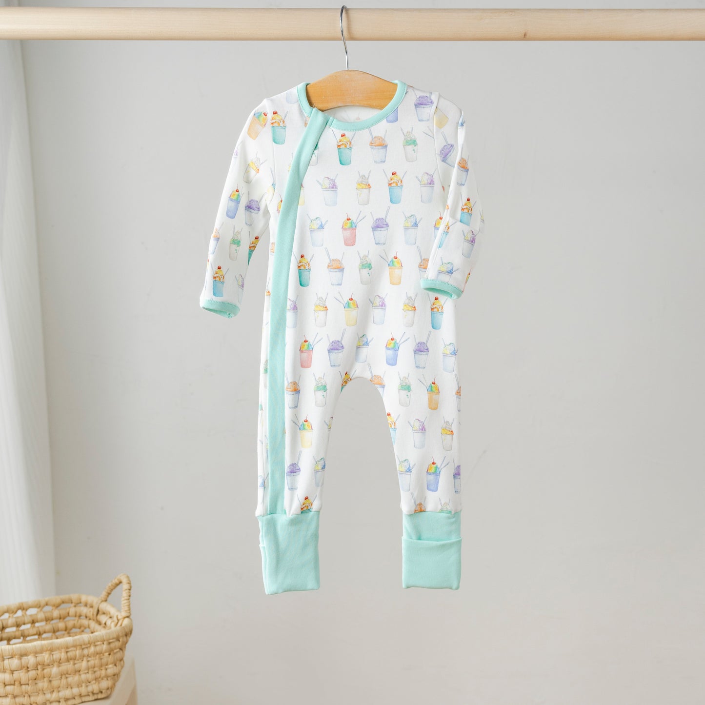 Snoball Organic Cotton Pajama Set-Rogue Magnolia Custom Designs