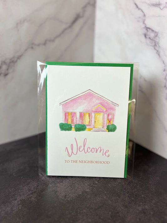 Welcome to the Neighborhood Greeting Card III