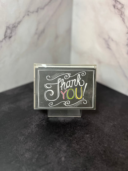 Chalkboard Thank You Notes