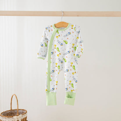 Time to Par-Tee Organic Cotton Golf Pajamas-Rogue Magnolia Custom Designs