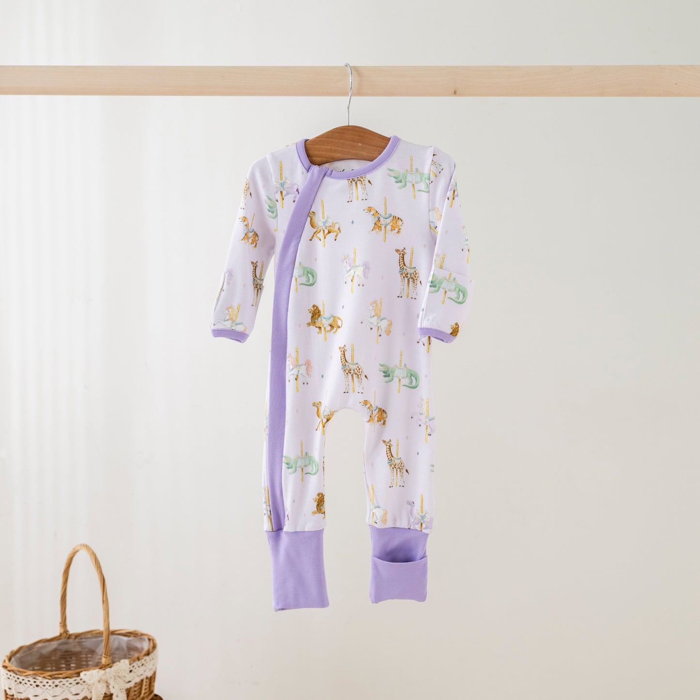 Round & Round We Go Organic Cotton Pajamas-Rogue Magnolia Custom Designs